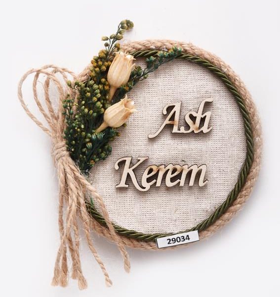 Kuru Çiçekli Yeşil Seri-29034