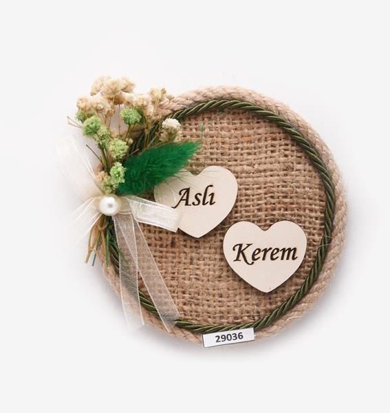 Kuru Çiçekli Yeşil Seri-29036