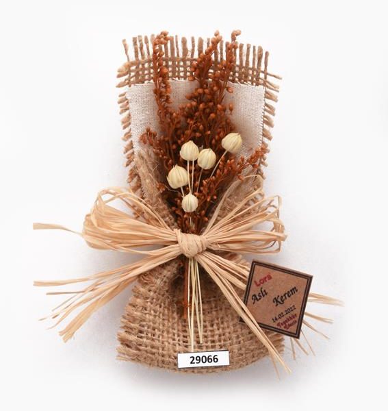 Kuru Çiçekli Turuncu Seri-29066