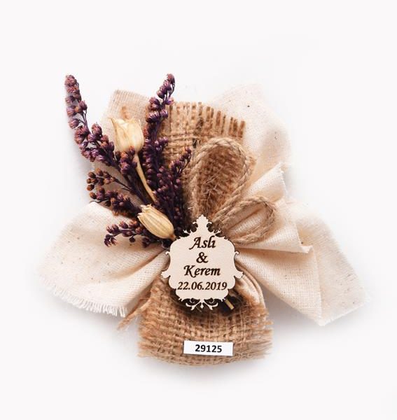 Kuru Çiçekli Mor Seri-29125