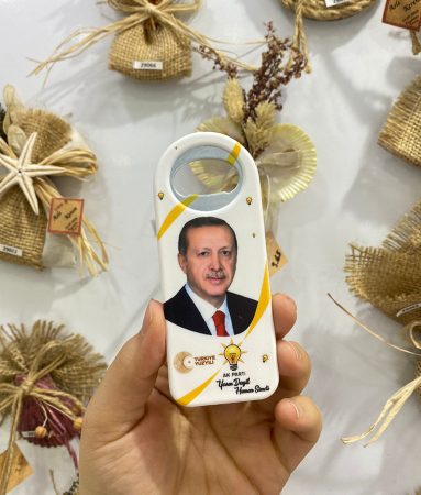 Ak Parti Promosyon Açacak Magnet - Resimli Türkiye Yüzyılı