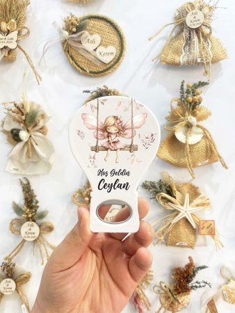 Balon Açacak Magnet - Peri Temalı