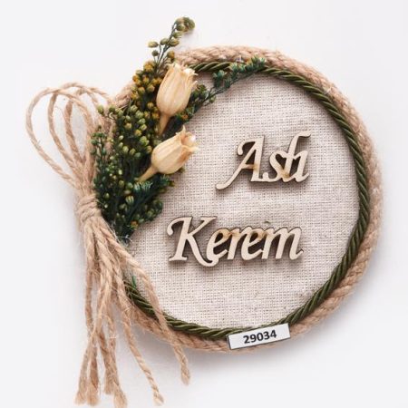 Kuru Çiçekli Yeşil Seri-29034