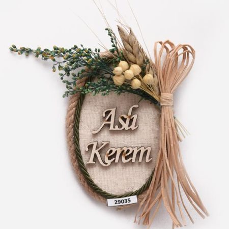 Kuru Çiçekli Yeşil Seri-29035
