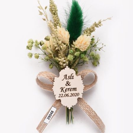 Kuru Çiçekli Yeşil Seri-29048