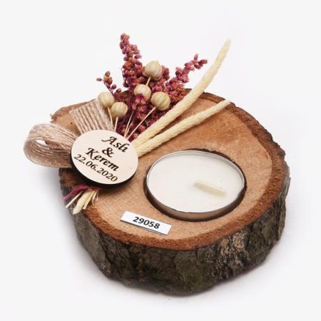 Kuru Çiçekli Turuncu Seri-29058