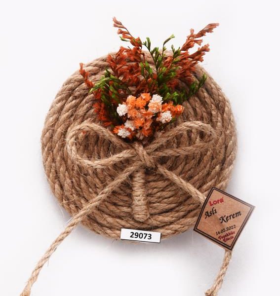 Kuru Çiçekli Turuncu Seri-29073
