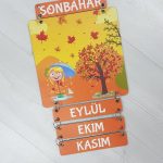 Mevsim Şeridi Pano