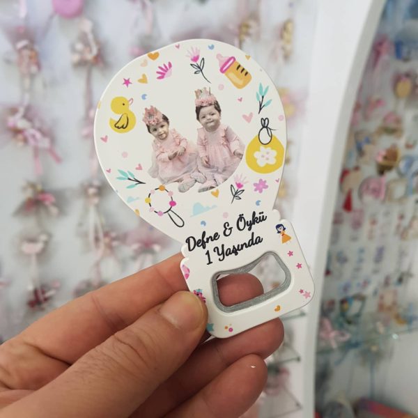 Balon Açacak Magnet - Resimli Oyuncak Temalı