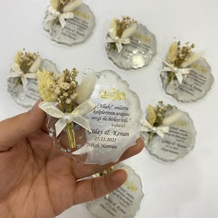 Polyester Şeffaf Nikah Şekeri