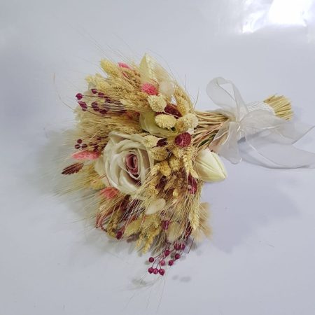 Kuru Çiçekli Gelin Buketi-85636