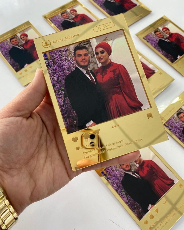 İnstagram Temalı Foto Çerçeve Pleksi