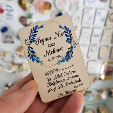 Ahşap Magnet - No-3