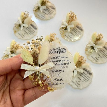 Epoksi Nikah Şekeri - Altın