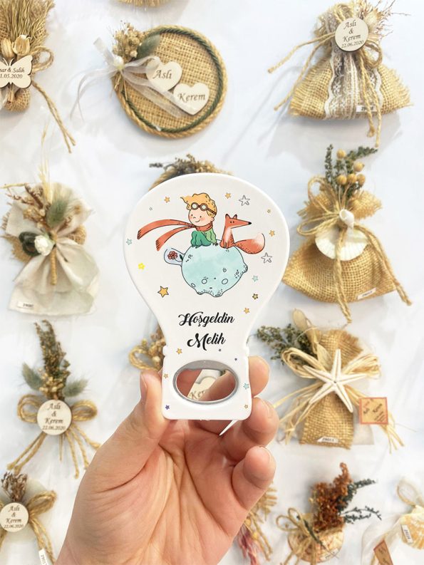 Balon Açacak Magnet - Küçük Prens ve Tilki Temalı