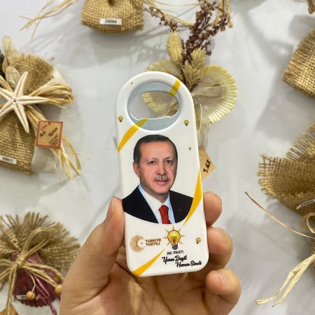 Ak Parti Promosyon Açacak Magnet - Resimli Türkiye Yüzyılı