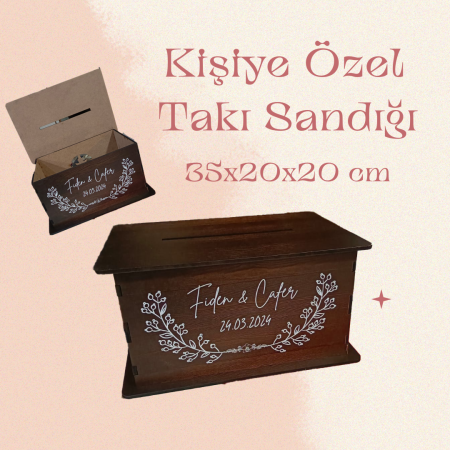 Kişiye özel takı sandığı