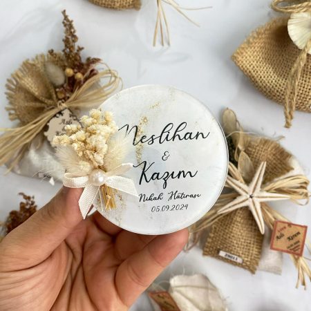 Uv Baskılı Pleksi Nikah Şekeri