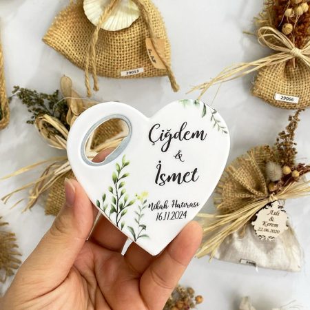 Kalp Açacak Magnet - Dal Temalı