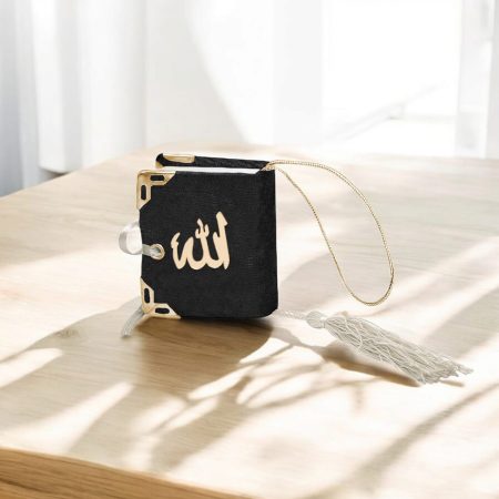 Mini Püsküllü Kuran - Siyah