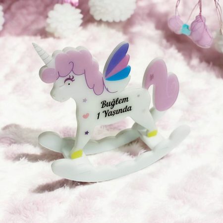 Sallanan Unicorn Bebek Şekeri