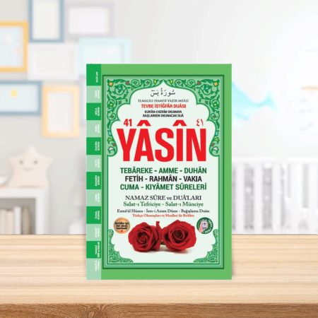 80 Sayfa Orta Boy Yasin Kitabı - Yeşil