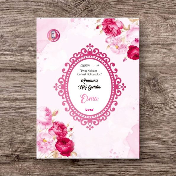 80 Sayfa Güllü Yasin Kitabı - Pembe