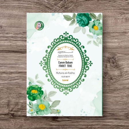 80 Sayfa Güllü Yasin Kitabı - Yeşil